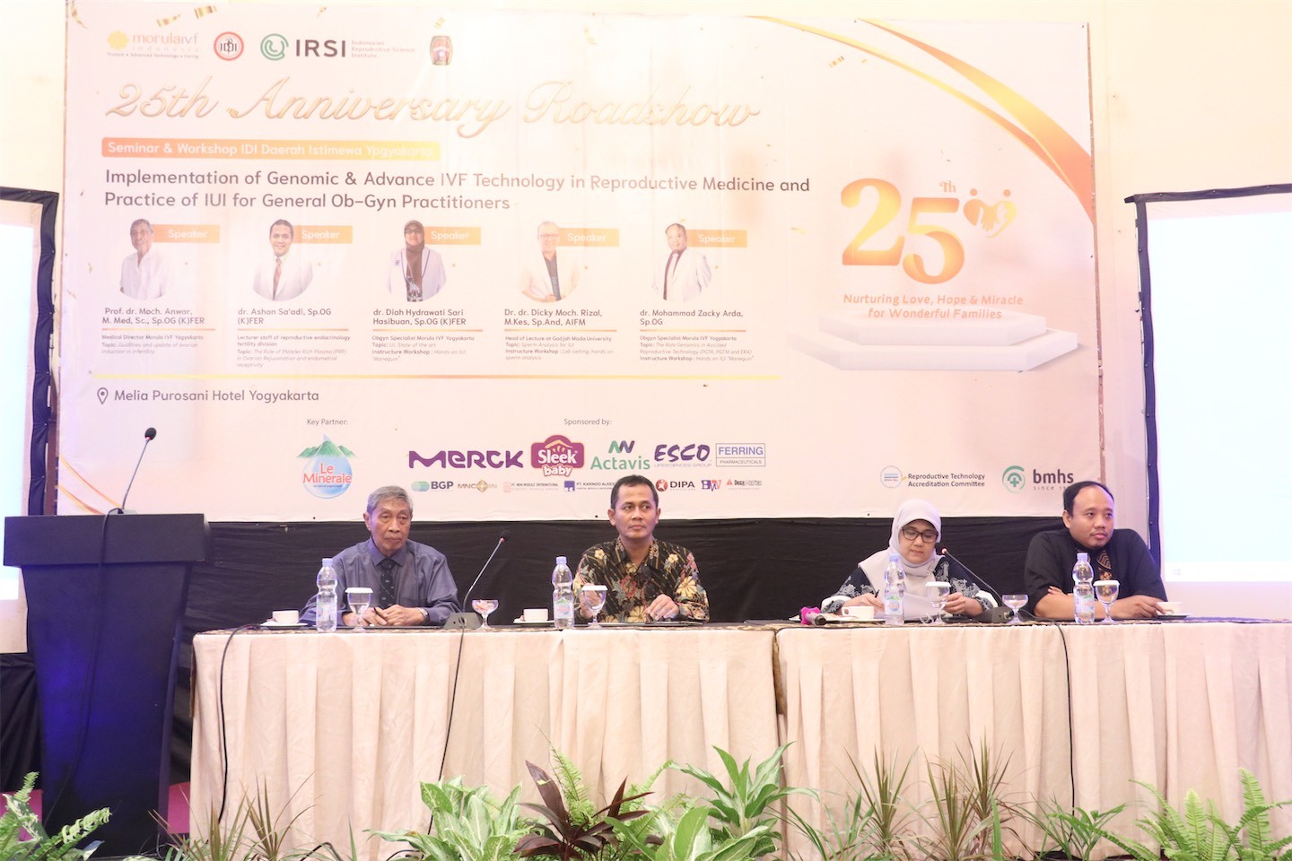MORULA IVF INDONESIA RAYAKAN HUT KE-25  GELAR SEMINAR & WORKSHOP KESEHATAN REPRODUKSI DI YOGYAKARTA